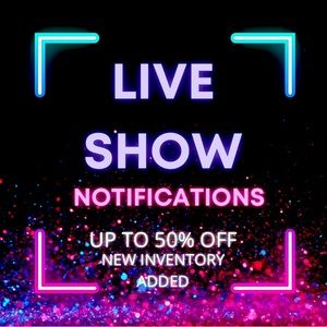 ✨LIVE SHOW NOTIFICATION✨JOIN THE FUN!